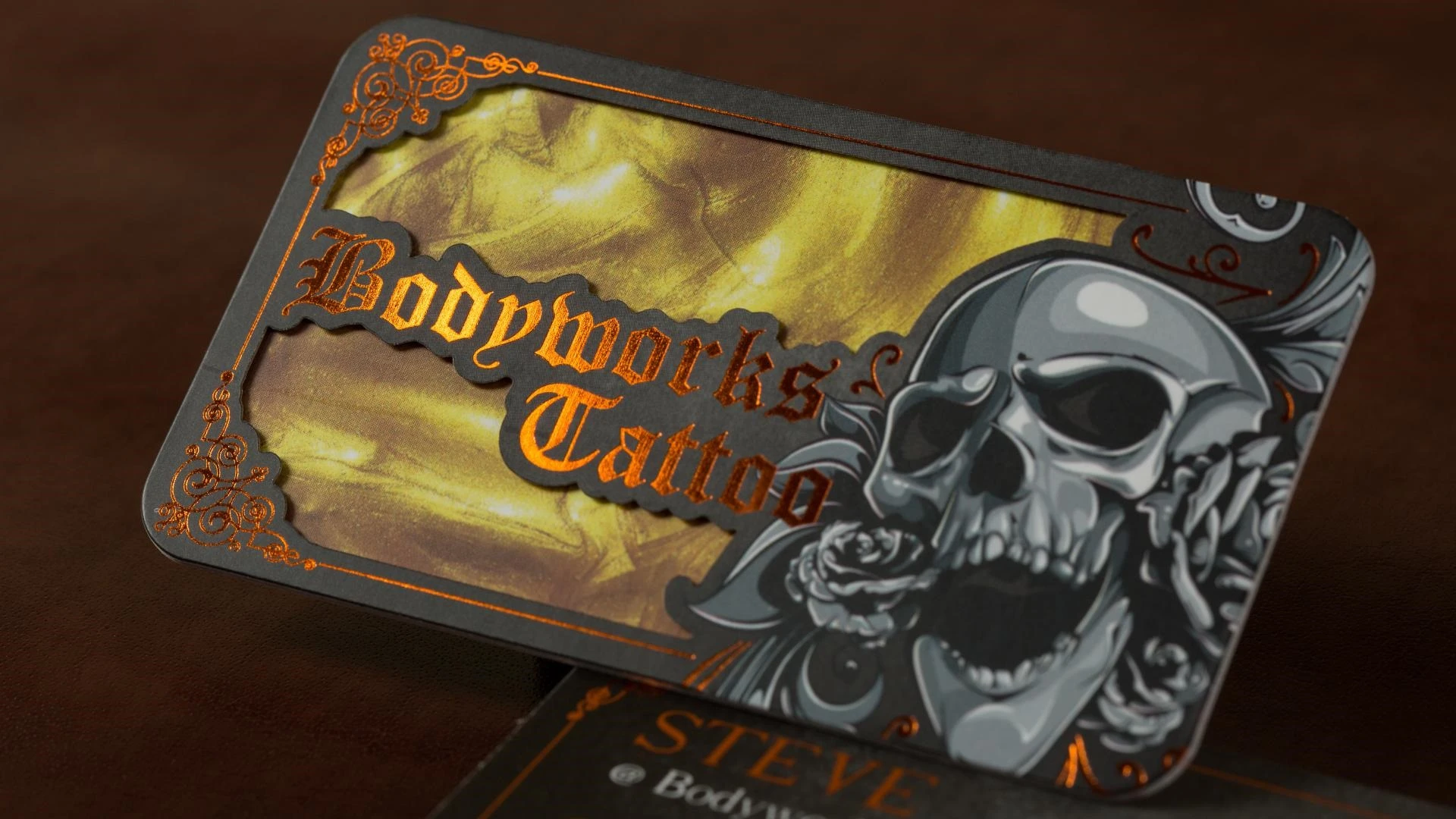 Thick 2 Layer Business Cards Business Card Design